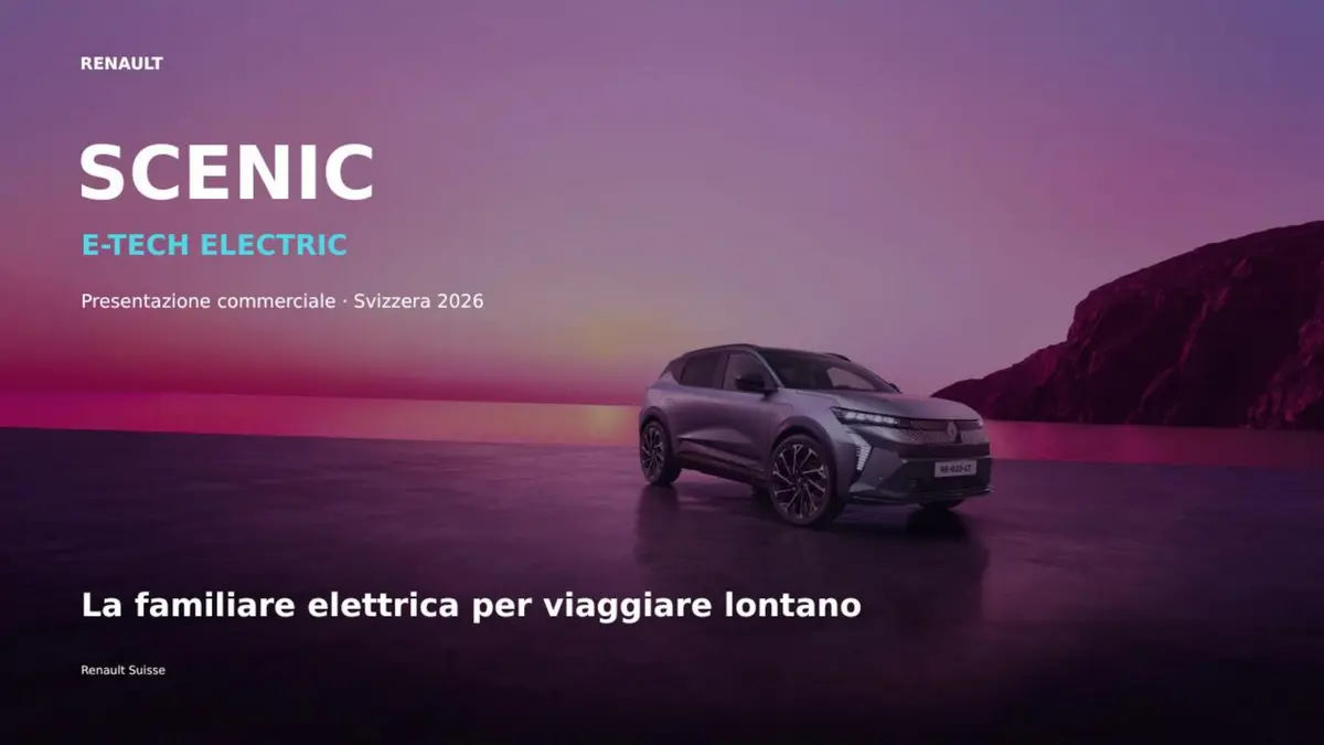 Copertina della presentazione Renault Scenic E-Tech electric