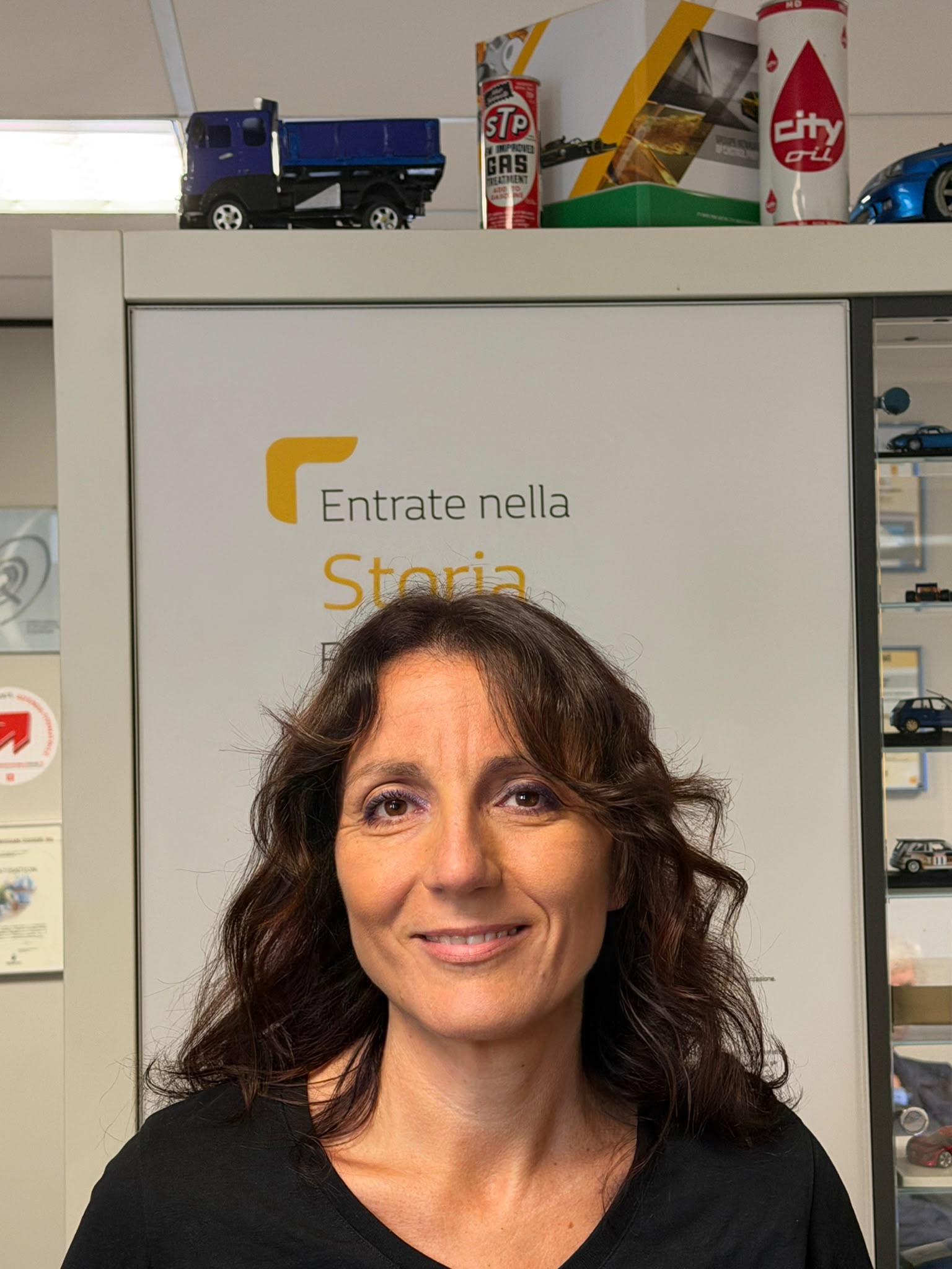Katia Frusetta, responsabile amministrativa del Garage Mauro